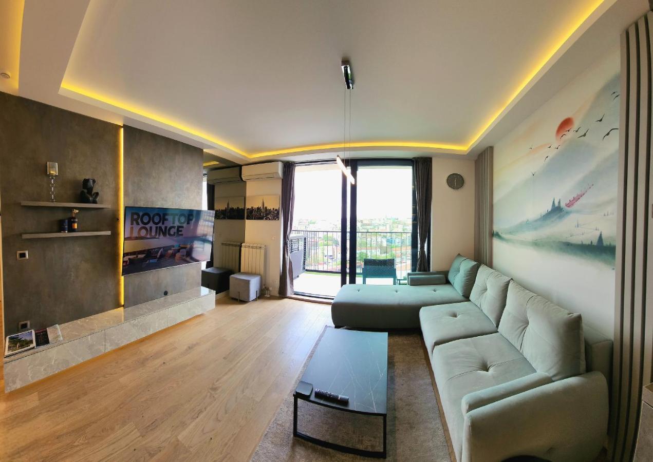 Belgrade Waterfront 16Th Fl Lux Apt. W/ City View 外观 照片