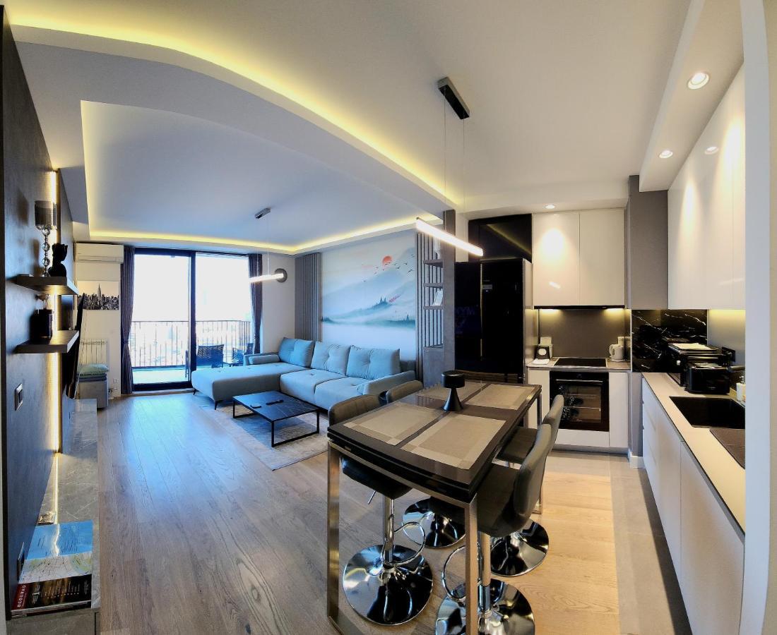 Belgrade Waterfront 16Th Fl Lux Apt. W/ City View 外观 照片