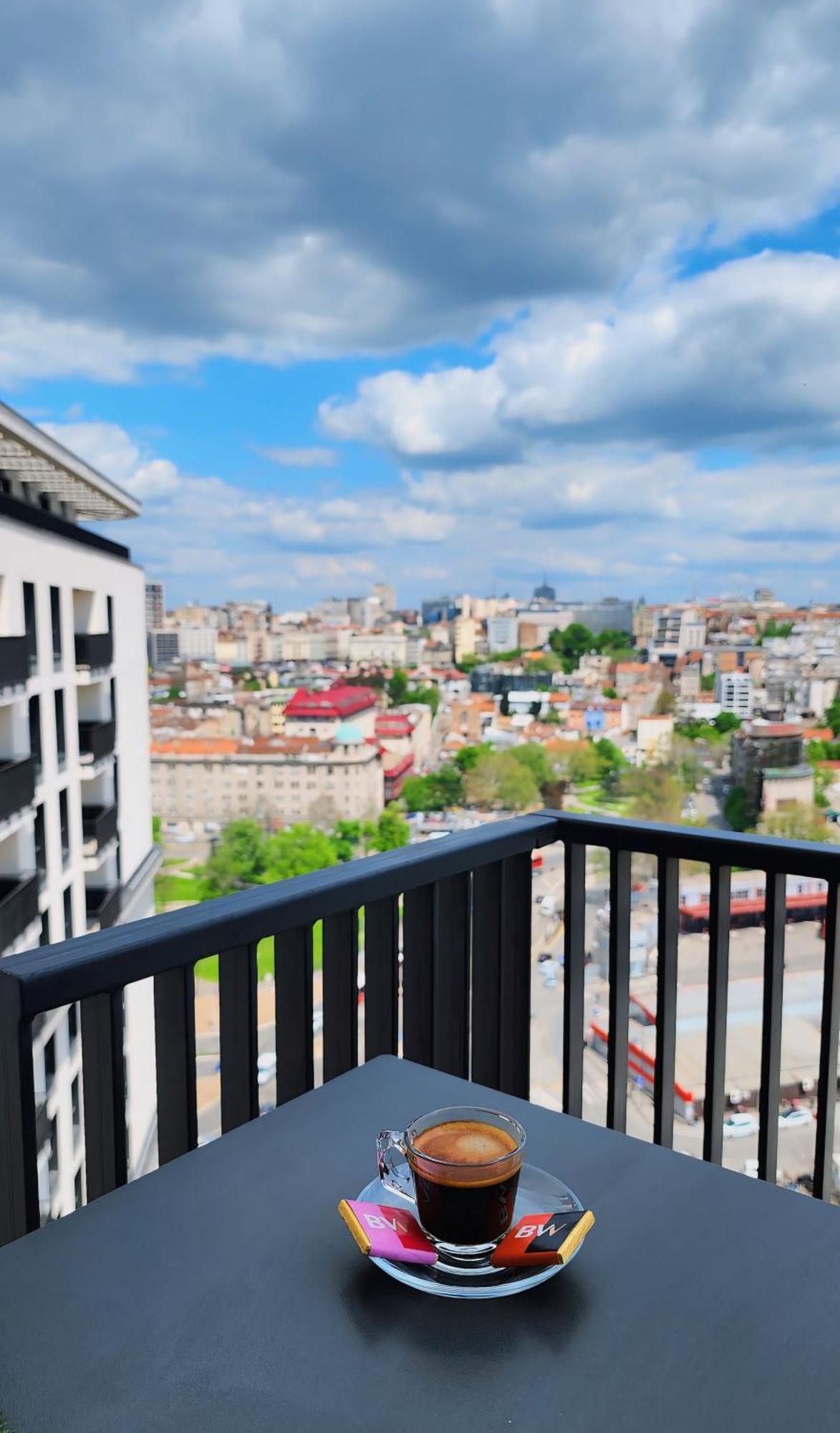 Belgrade Waterfront 16Th Fl Lux Apt. W/ City View 外观 照片
