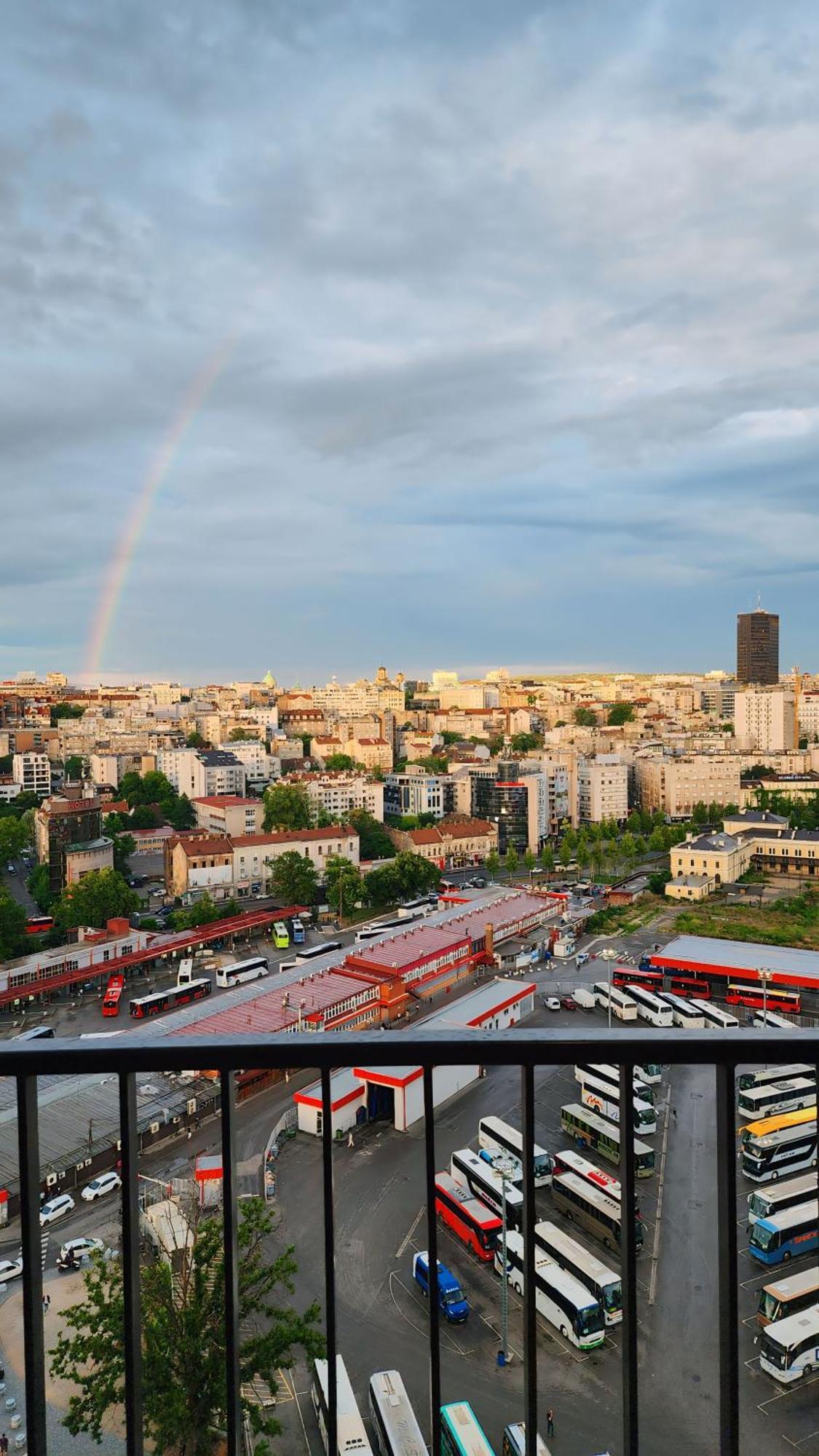 Belgrade Waterfront 16Th Fl Lux Apt. W/ City View 外观 照片